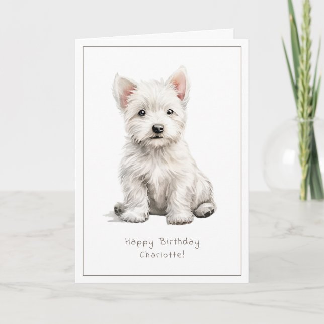 Personalización de la tarjeta de cumpleaños Westik (Anverso)
