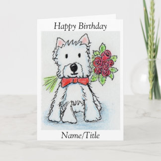 Personalización de la tarjeta de felicitación de c