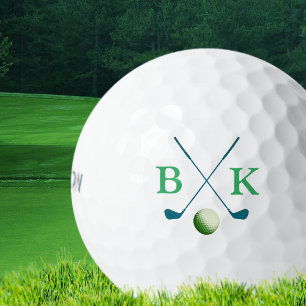 Personalización de las bolas de golf con las inici