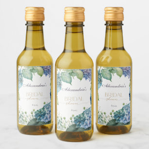 Personalización de las hidrangeas azules de ducha 