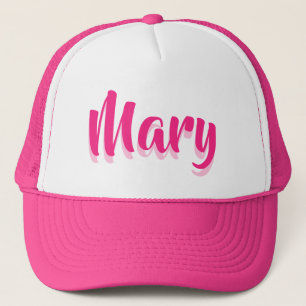 Personalización de un sombrero de camión