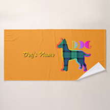 Personalización del logotipo DOG Naranja arcoiris 
