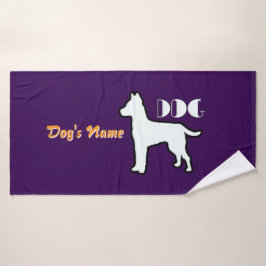 Personalización del logotipo DOG Purple Doggie