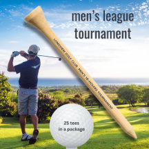 PERSONALIZACIÓN DEL TORNEO DE GOLF PARA HOMBRES 18
