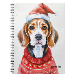 PERSONALIZACIÓN: Navidades Dachshund | Cuaderno