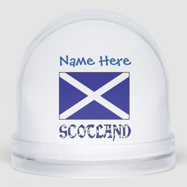 Personalizada la bandera azul de Escocia de San An (Anverso)