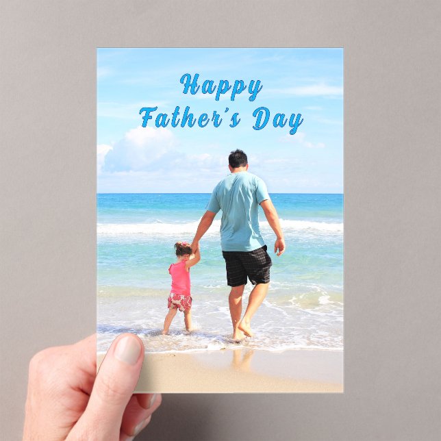 Personalizada la tarjeta del día de tu padre fotog (Insitu (portátil))