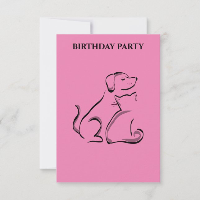 "PERSONALIZADAS LAS INVITACIONES DE CUMPLEAÑOS DE  (Anverso)