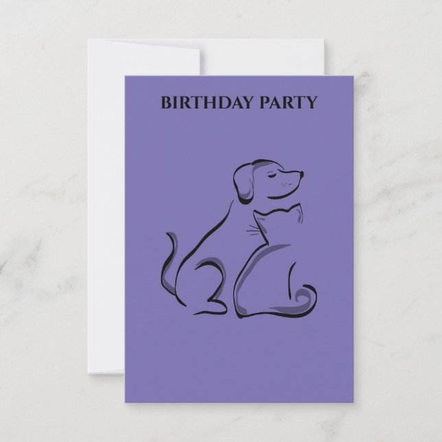 "PERSONALIZADAS LAS INVITACIONES DE CUMPLEAÑOS DE  (Anverso)