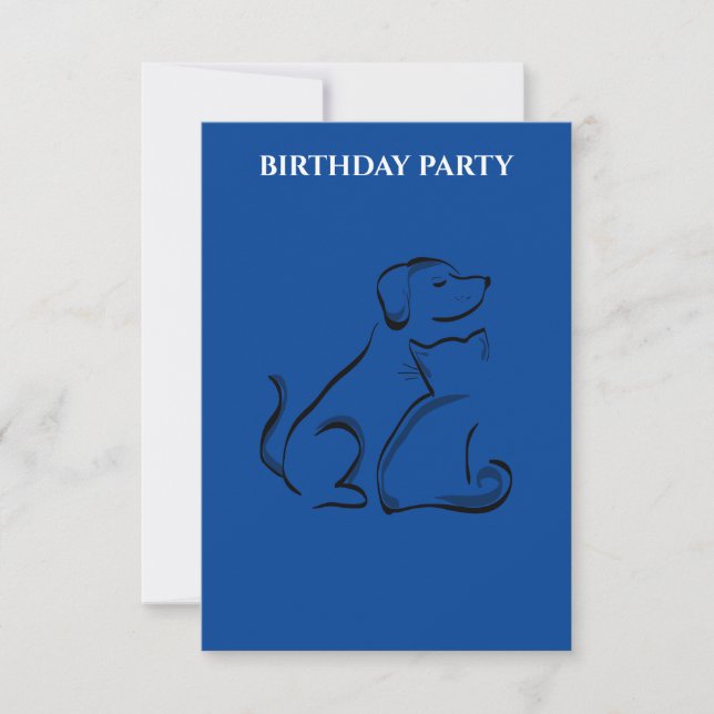 "PERSONALIZADAS LAS INVITACIONES DE CUMPLEAÑOS DE  (Anverso)