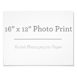 Personalizado 16 x 12 Impresión fotográfica
