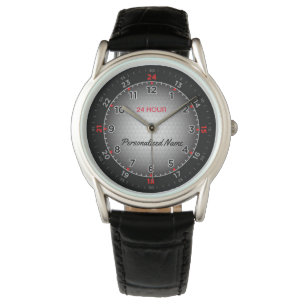 Personalizado 24 relojes de la hora