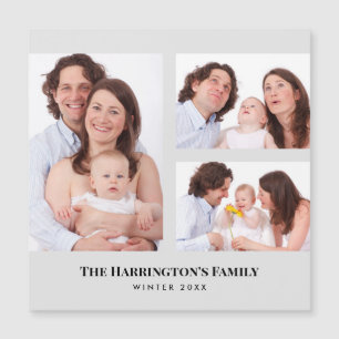 Personalizado 3 Secciones Fotos de la familia Marc