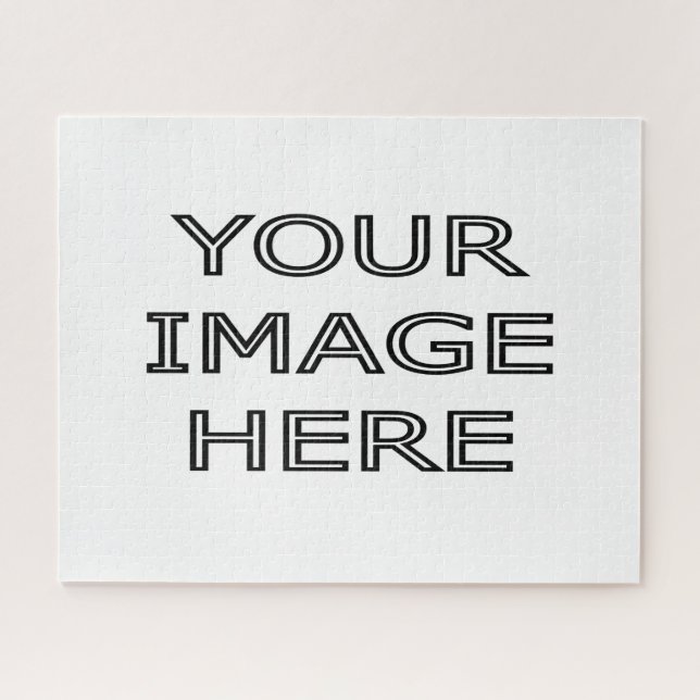 Personalizado 500 Pieza Gran Rompecabezas en blanc (Horizontal)