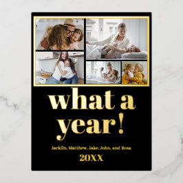 Personalizado 5 Fotos Tarjeta postal de vacaciones