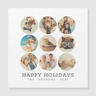 Personalizado 9 Fotos Recuerdos modernos de famili