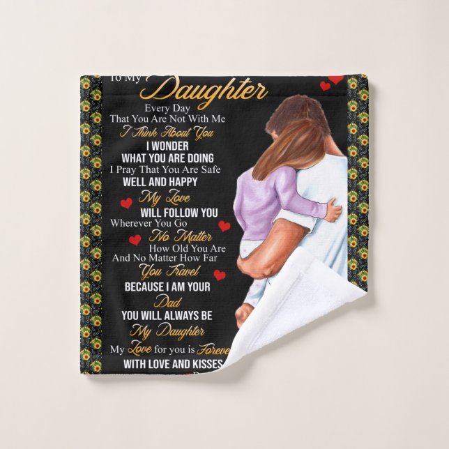 Personalizado A Mi Matta De Hija, (Toallita)