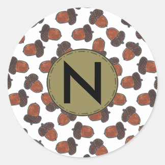 Personalizado Acorn Pegatina