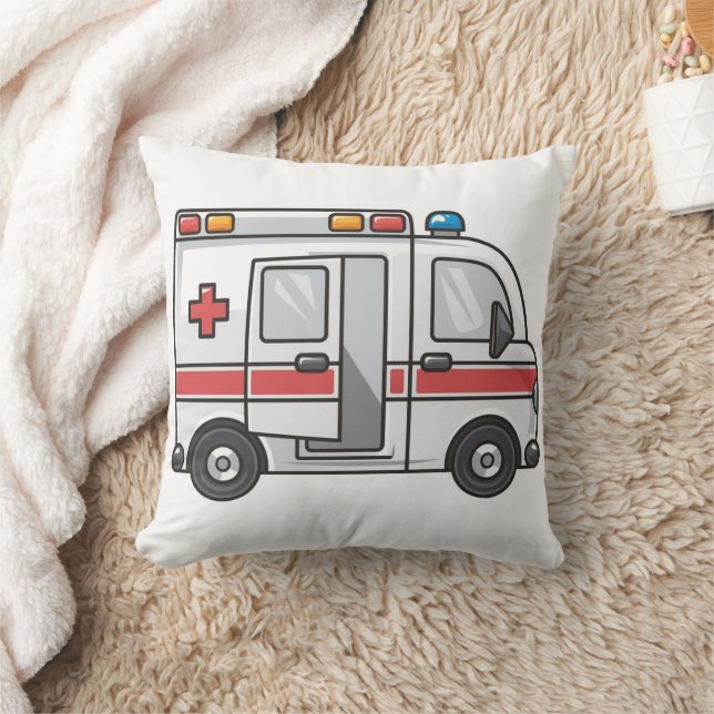 Personalizado Adorable Cojín decorativo de ambulan (Manta)