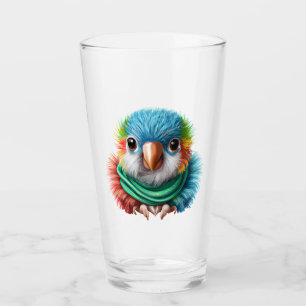 Personalizado Adorable Fluffy Happy Baby Parrot