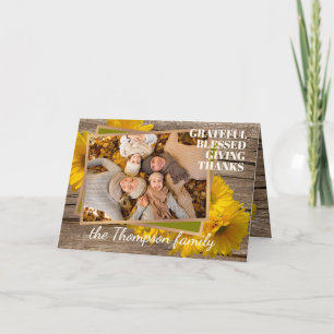 Personalizado Agradecido por dar tarjetas de vacac
