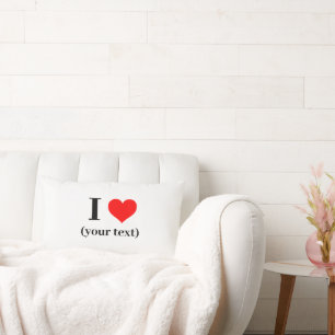 PERSONALIZADO! Algodón de 13" x 21" de la almohada