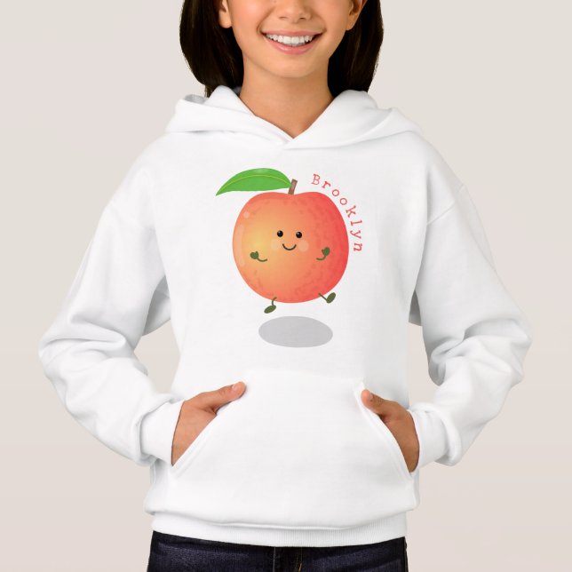 Personalizado amarillo de melocotón alegre (Anverso)