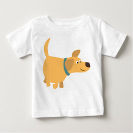 Personalizado Amarillo Labrador Bebé Camiseta