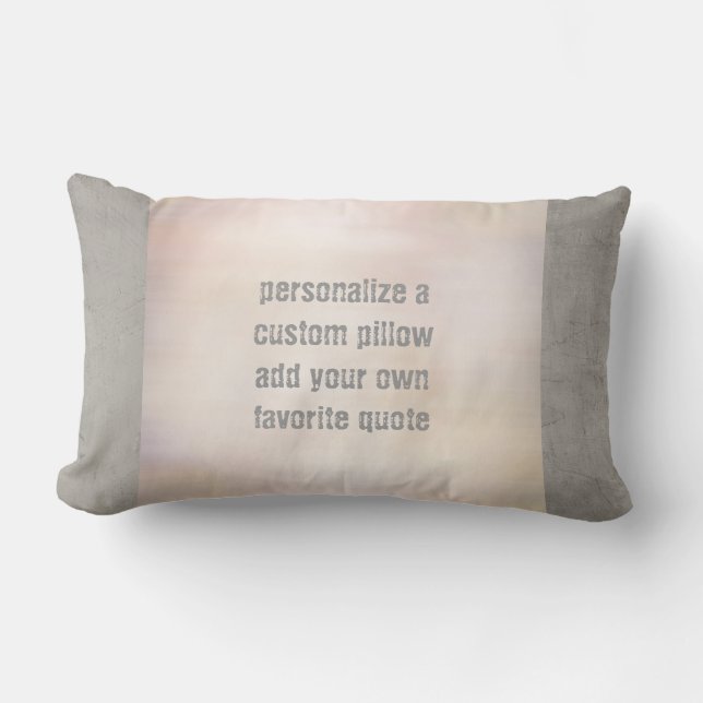 personalizado añada su almohada de presupuesto ros (Anverso)