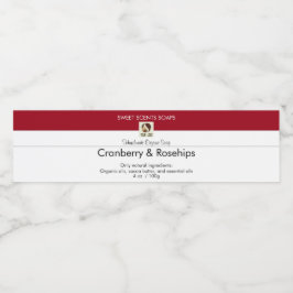 Personalizado Añadir el logotipo Etiqueta de frasc