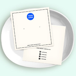 Personalizado Añadir logotipo Crema para joyería