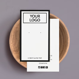 Personalizado Añadir logotipo Tarjeta de visualiza