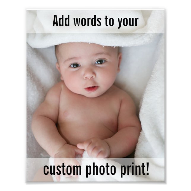 Personalizado Añadir una foto y un texto personali (Frente)