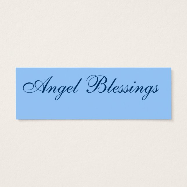 Personalizado Angel Blessing Love Notes (Atrás)