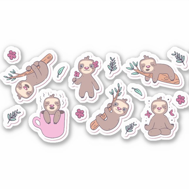 PERSONALIZADO ANIMALES DE SALUD CUTE PEGATINAS CON (Anverso)