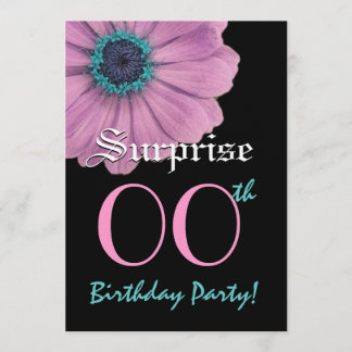 Personalizado Año SORPRESA Plantilla de cumpleaños