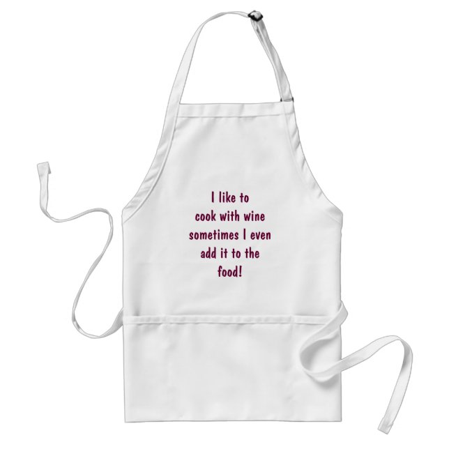 Personalizado Aprons me gusta cocinar con delantal (Frente)