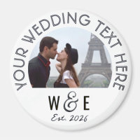 Personalizado Art Deco Mensajes de texto Imán de m