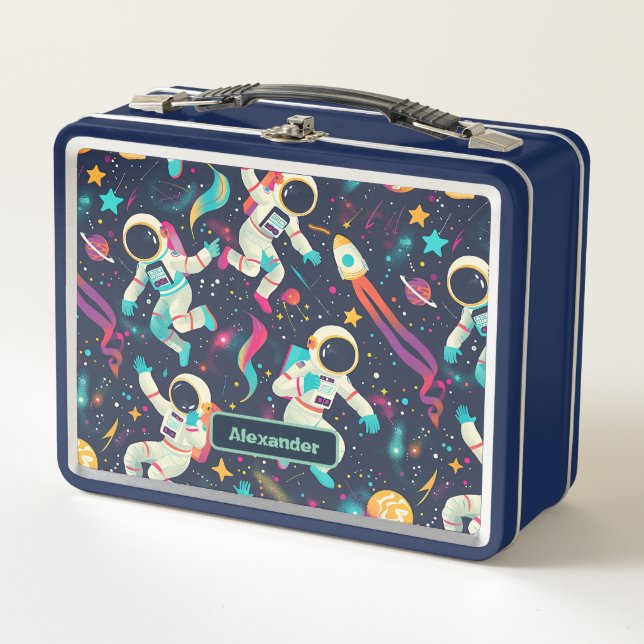 Personalizado Astronauta Infantil Cute (Anverso)