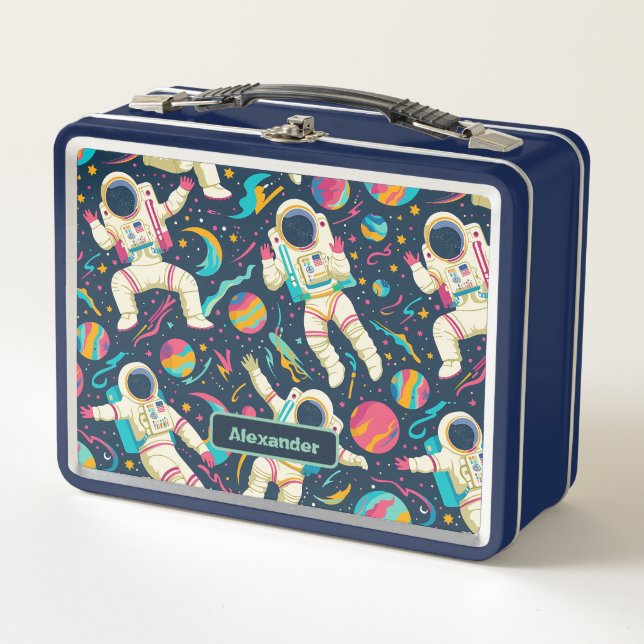 Personalizado Astronauta Infantil Cute (Anverso)