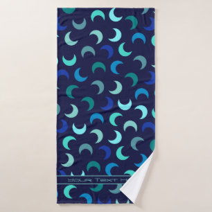 Personalizado Azul Nuevo patrón de la luna