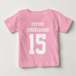Personalizado Baby Girl Football Jersey Bodysuit