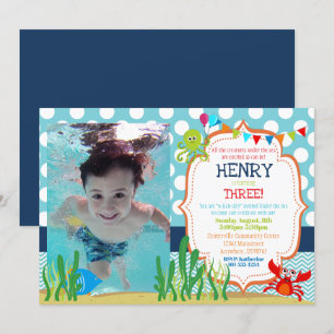 Personalizado bajo la invitación de la fiesta de c