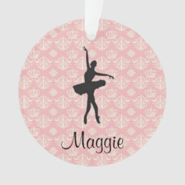 Personalizado Ballet Foto Ornamento de Navidad