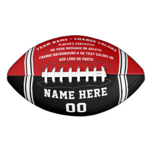 Personalizado Balón de Fútbol, Su TEXTO, Cambiar C