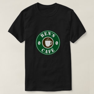 Personalizado barista a camisetas para cafés o am