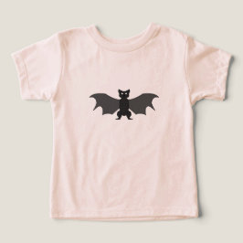 Personalizado Bat Peach Toddler Shirt