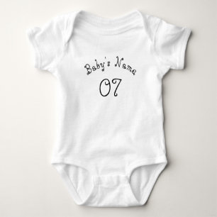 Personalizado Bebé Deportes Jersey Nombra personal