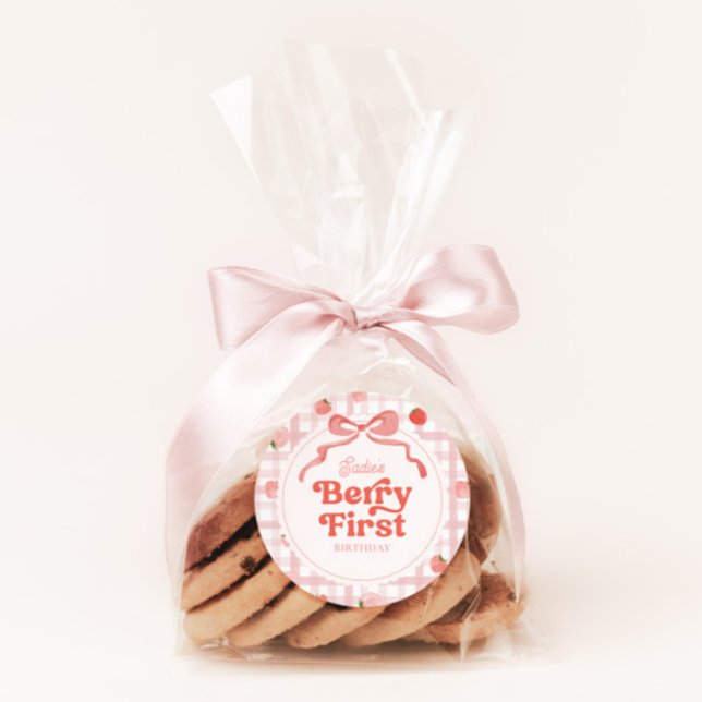 Personalizado Berry First Round Pegatina (Subido por el creador)