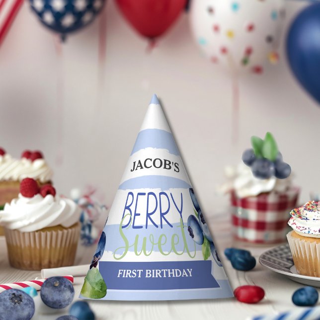 Personalizado Berry Sweet Birthday Gorra (Custom Berry Sweet Birthday Hat)